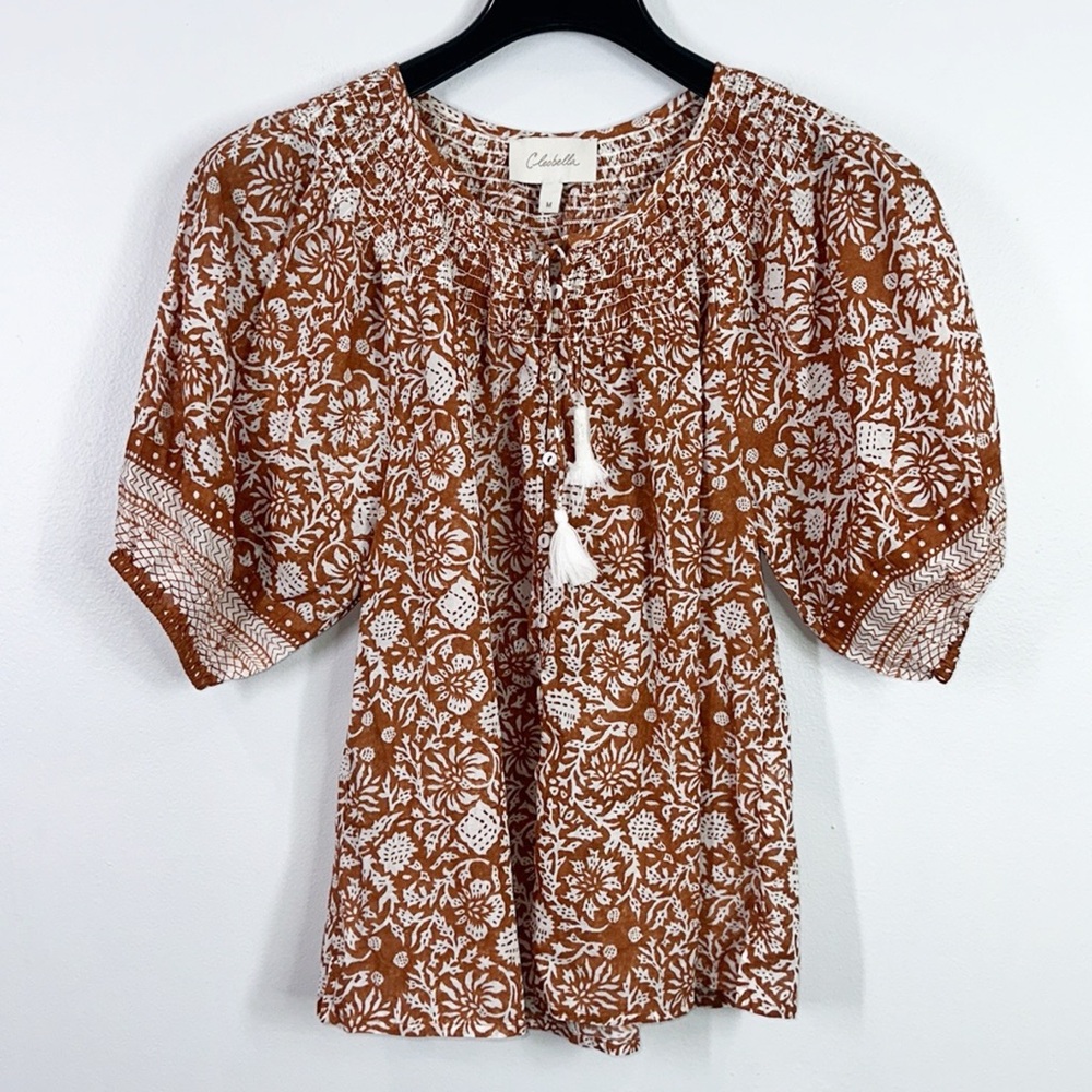 Cleobella Adel organic cotton blouse size medium - Picture 2 of 8
